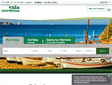 Tablet Screenshot of calamarquesa.com